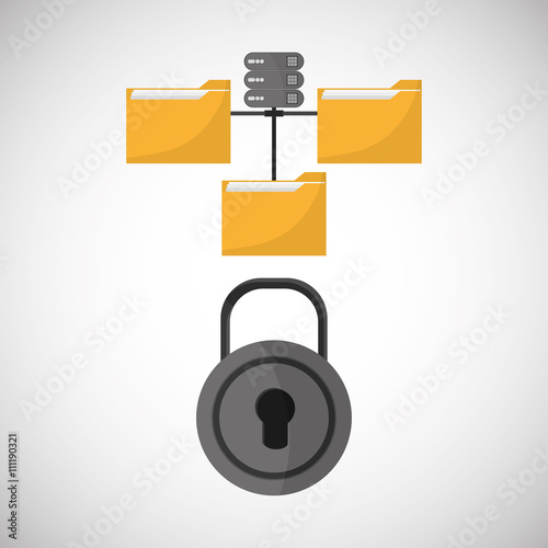 File design. Online concept. Isolated illustration, editable vector