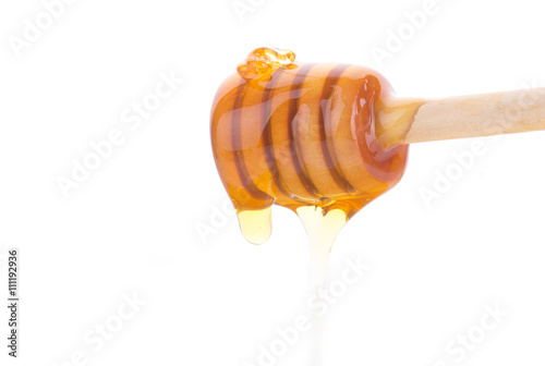 honey dipper isolated