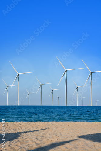 offshore wind farm plant photo