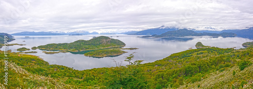 Wulaia Bay Panorama photo