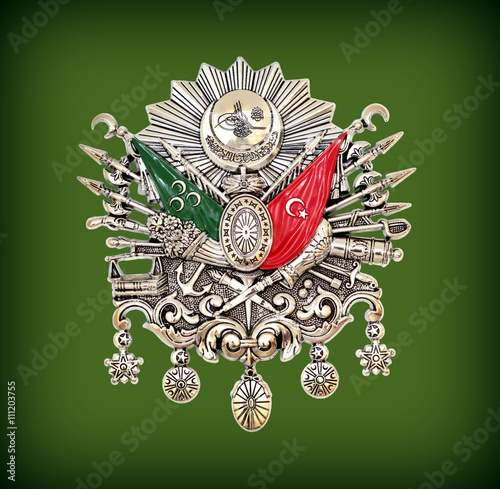 Ottoman Empire Emblem, ( Old Turkish Symbol ) photo