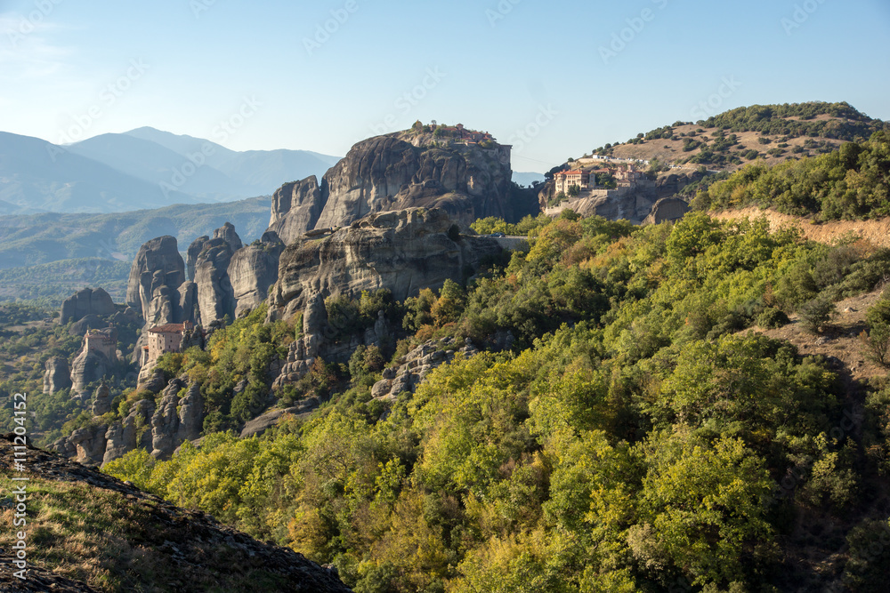 Meteora Monasteries Landscape, Greece