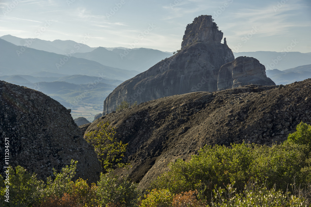 Meteora Monasteries Landscape, Greece