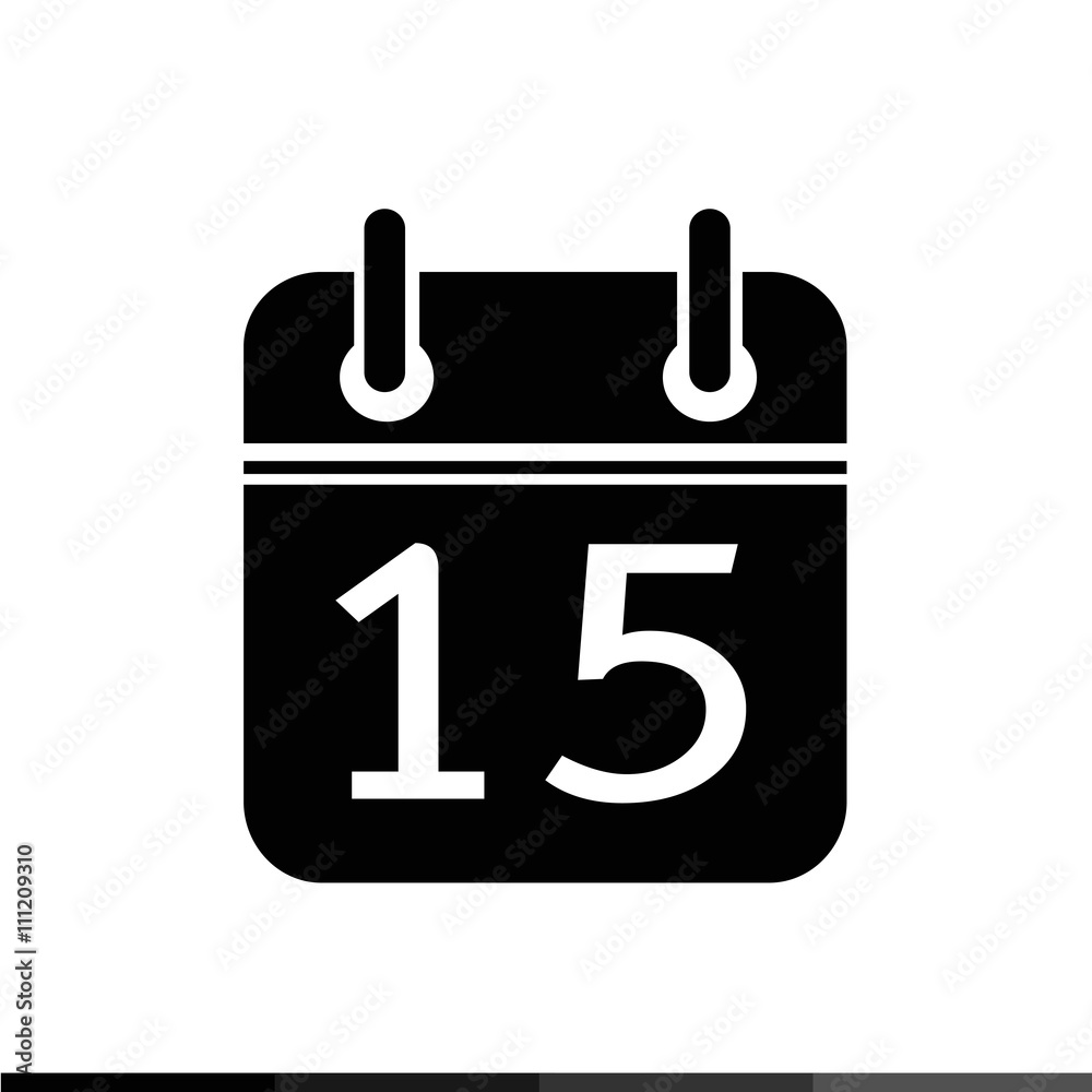 Simple Calendar Icon illustration design Simple Calendar Icon illustration design