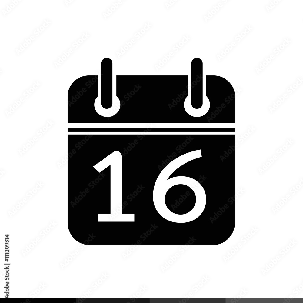 Simple Calendar Icon illustration design Simple Calendar Icon illustration design