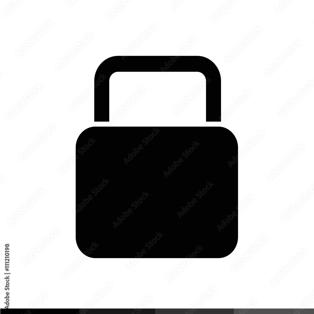 lock icon illustration design lock icon illustration design
