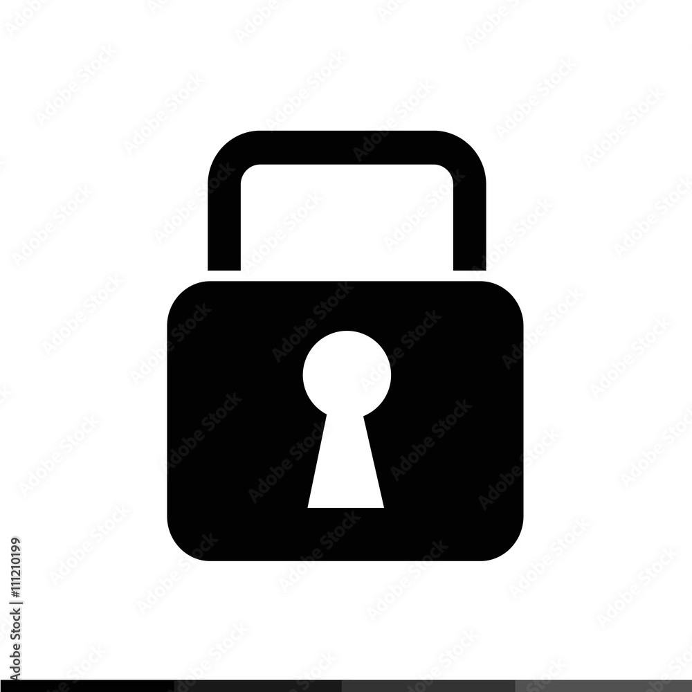lock icon illustration design lock icon illustration design
