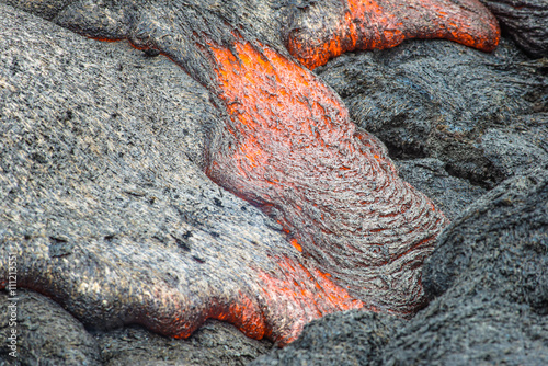 Obraz na płótnie Lava flow