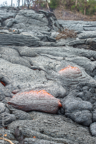 Obraz na płótnie Lava flow