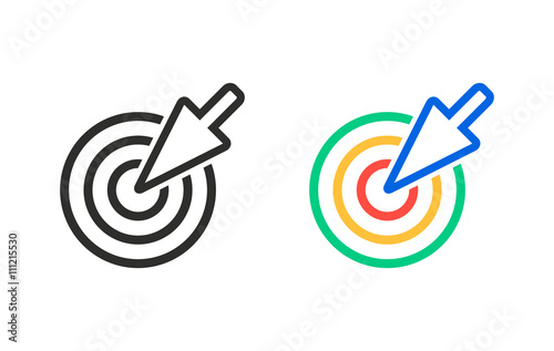 Aim - vector icon.