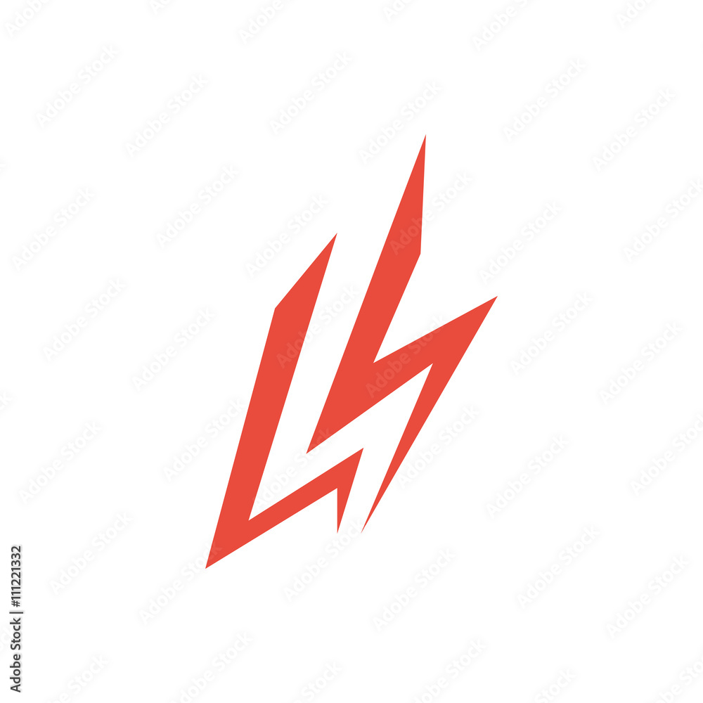 electric vector logo icon electric vector logo icon