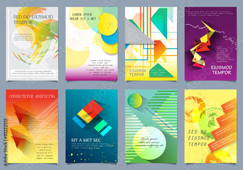 Cover Design - Vector Illustration, Graphic Design. Modern Cover Circle Design