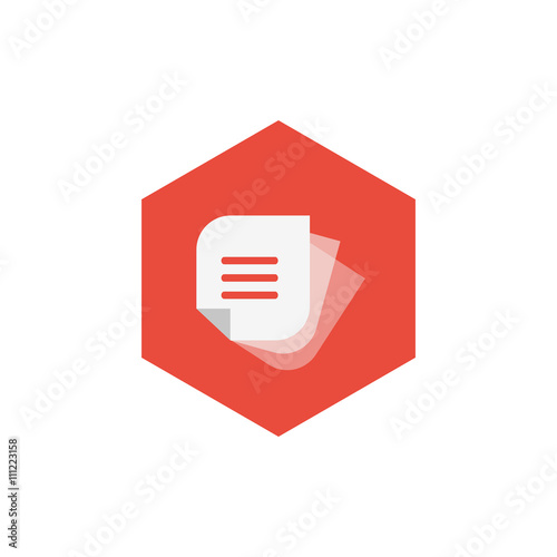 document logo icon vector