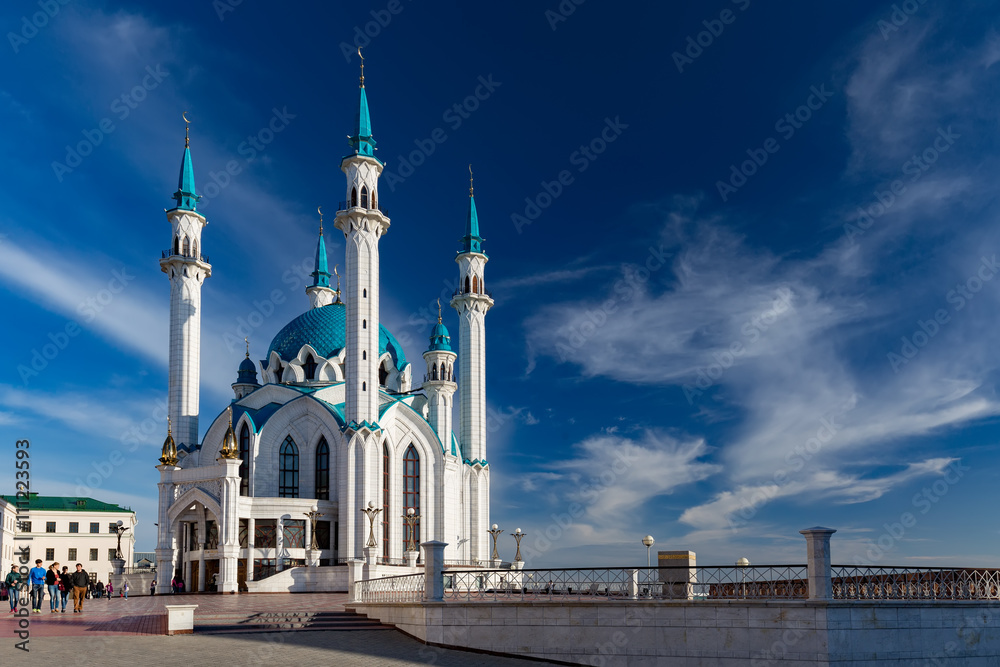 KAZAN, RUSSIA - MAY 13, 2016: Kul Sharif (Qolsherif, Kol Sharif,