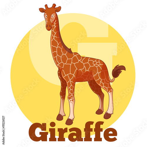 ABC Cartoon Giraffe