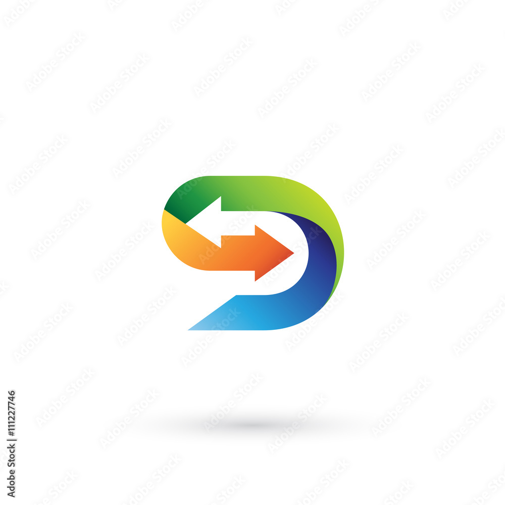 Arrows Color Business Logo Element Arrows Color Business Logo Element