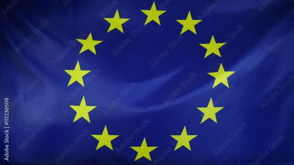 Europe Flag real fabric Close up 4K
Europe Flag real fabric Close up 4K