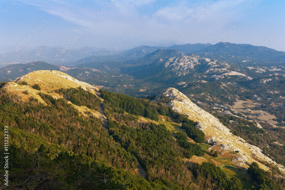 Montenegro. View of  Lovсen national park.