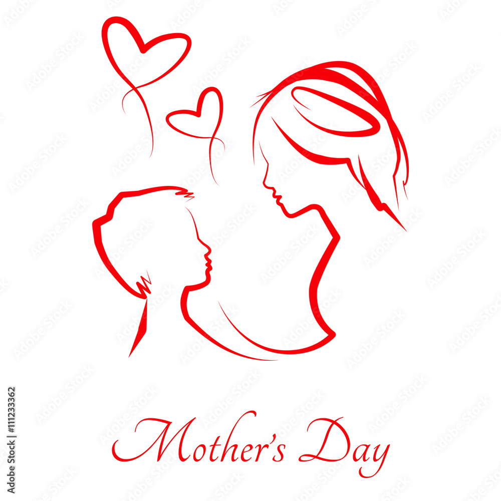 Mother's Day  - obrazy, fototapety, plakaty 