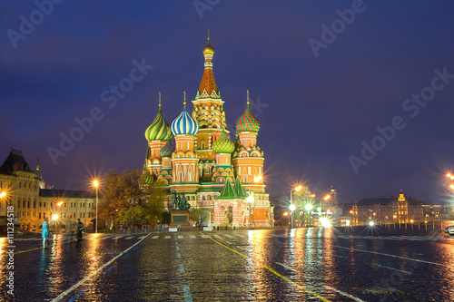 Храм Василия Блаженного на Красной площади в Москве.