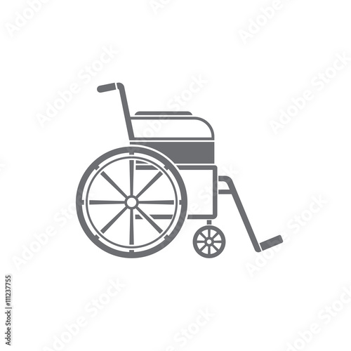 Wheelchair Icon vector