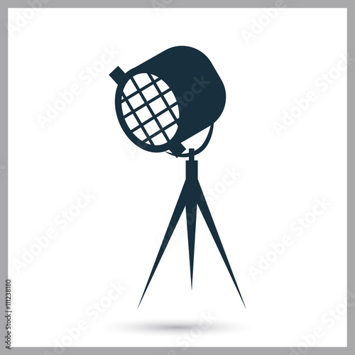 Movie spotlight icon
