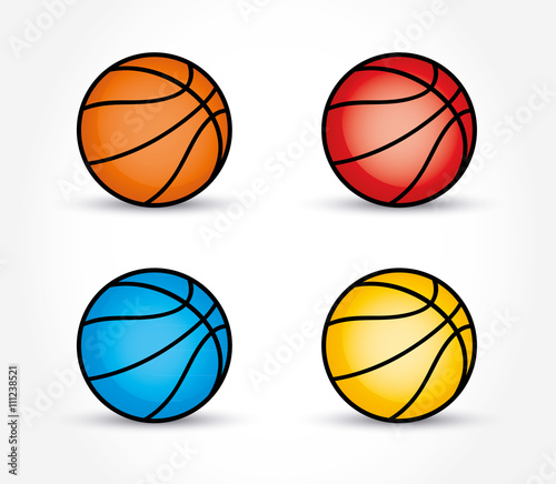Basketball Design set © THM
