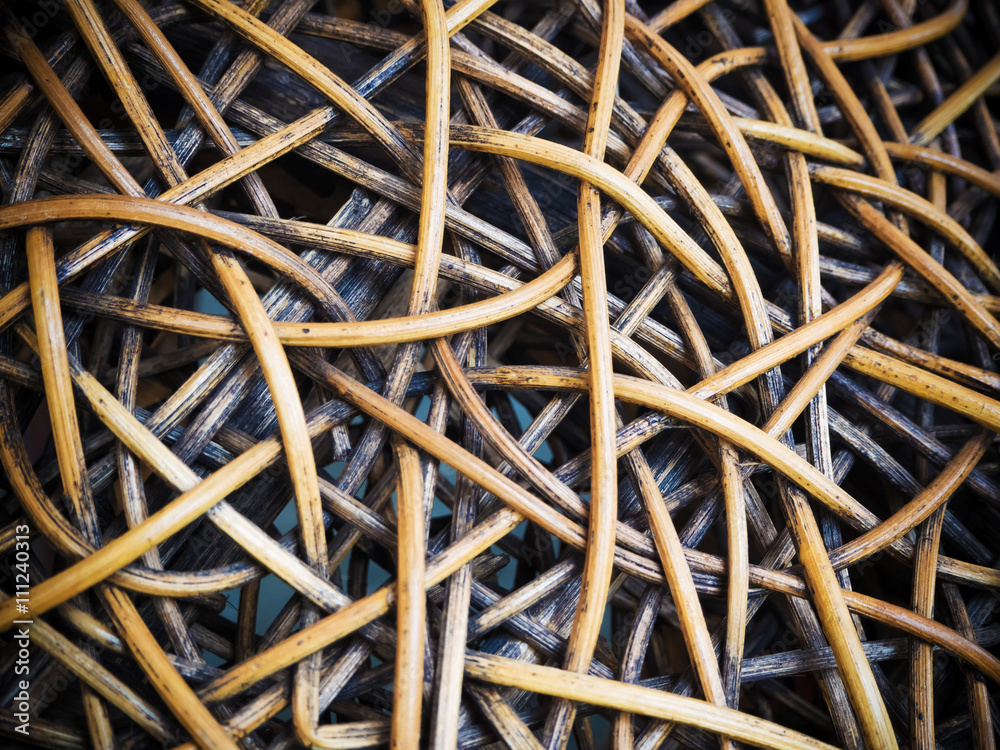 Wood rattan patterns for background Wood rattan patterns for background