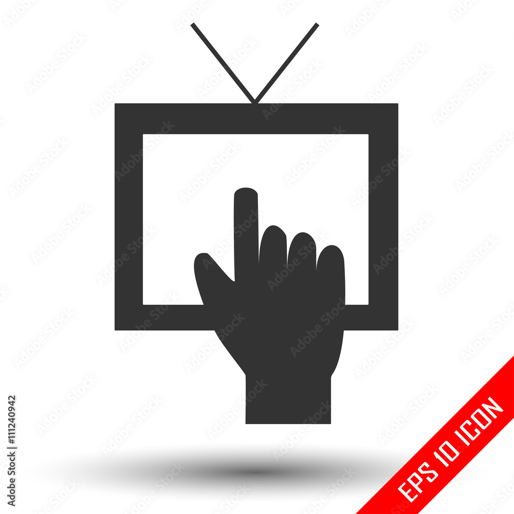 TV icon. Tv set logo. Picture of television. TV icon. Tv set logo. Picture of television.