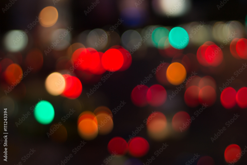 Blur image of lights
