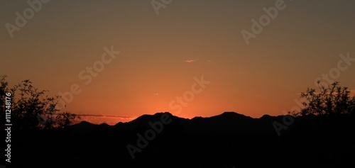 Beautiful Arizona Desert Sunset 