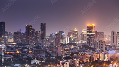 Building cityscape of bangkok city in Thailand © PPstock