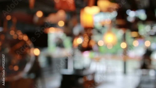 Wallpaper Mural Out of focus lights background in coffee shop Torontodigital.ca