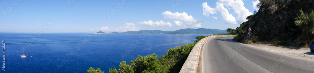 Obraz premium Landscape of Elba Island Tuscany Italy