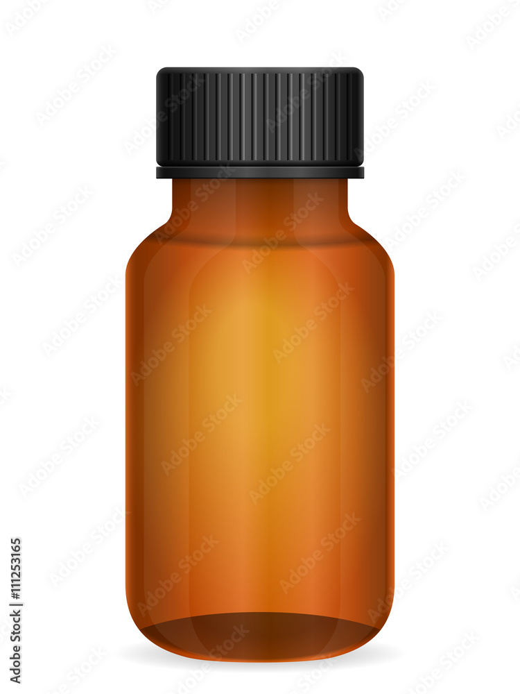 Glass medical bottle Glass medical bottle