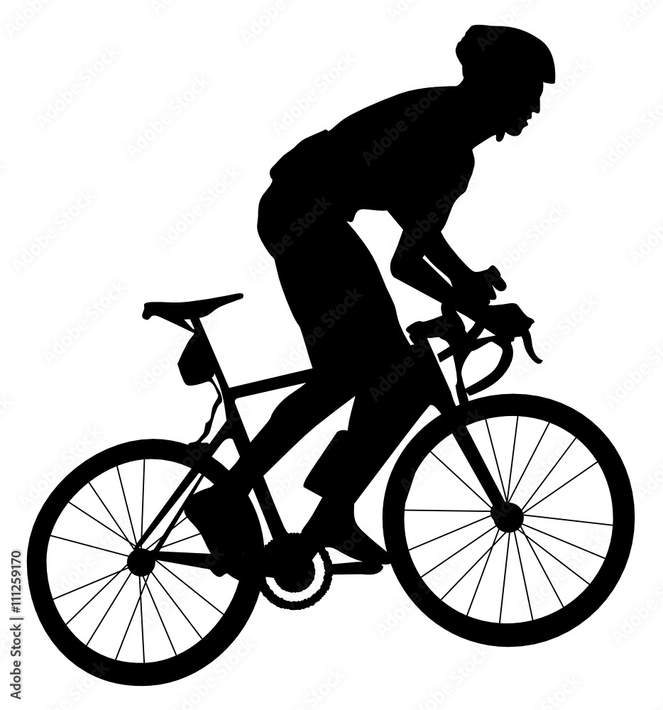 Obraz premium Bicyclist