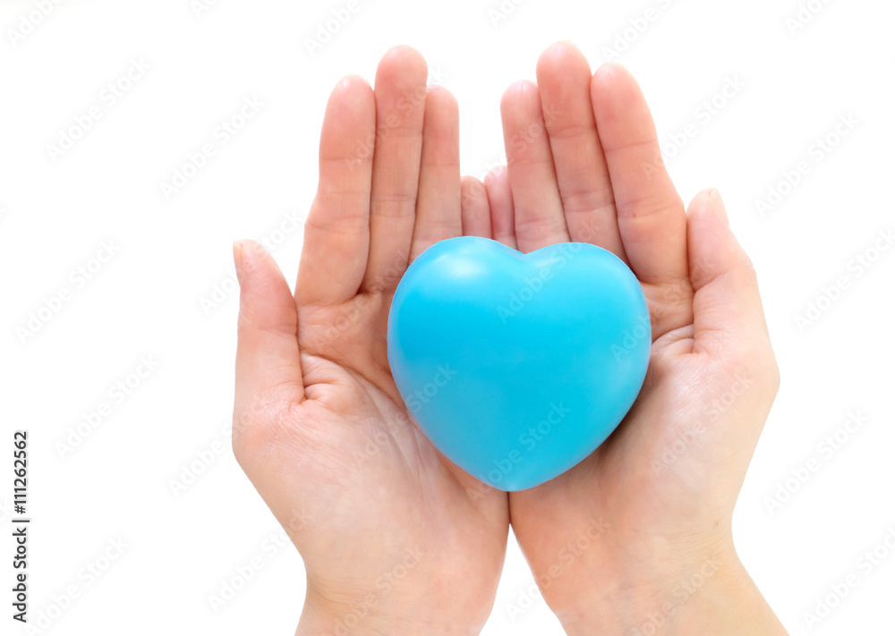 Heart in the hands Heart in the hands