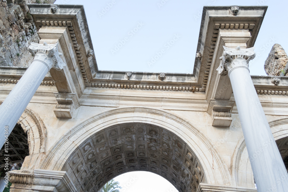 Obraz premium Hadrian gate detail