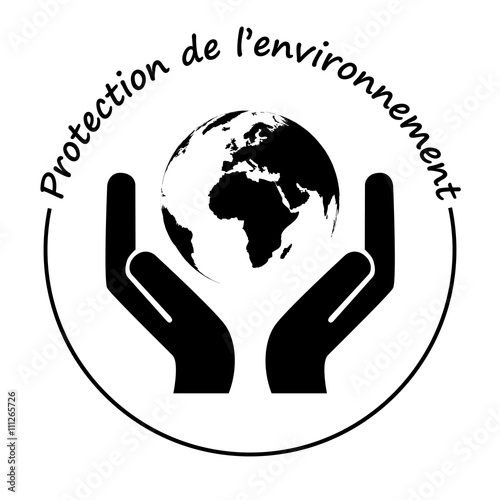 Logo protection de l'environnement.
