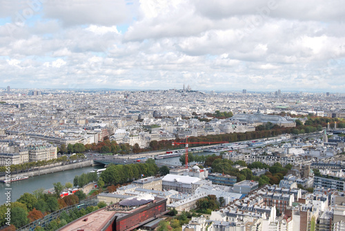 Panoramic view of Paris - France © francovolpato