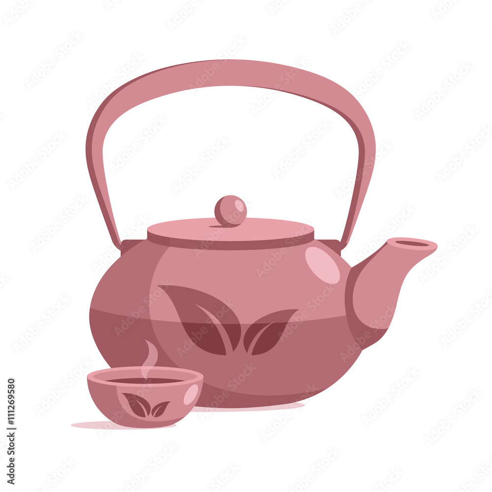 Obraz premium Illustration Tea time