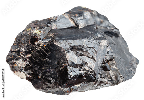 stone of sphalerite (zinc blende) isolated