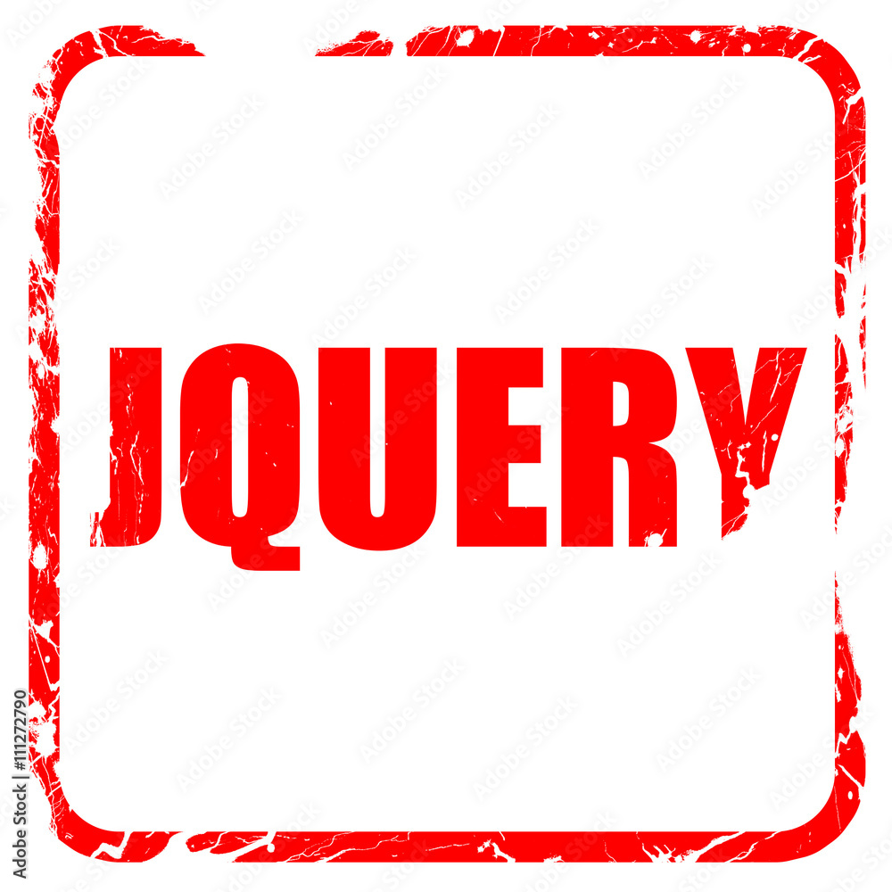 jQuery, red rubber stamp with grunge edges jQuery, red rubber stamp with grunge edges