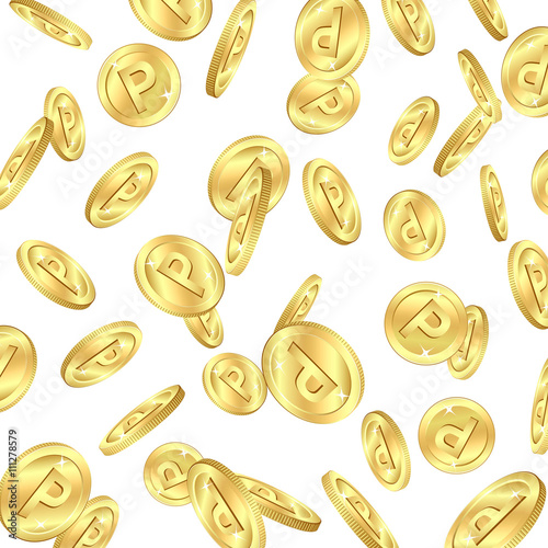ベクター、ポイント　お金　コイン