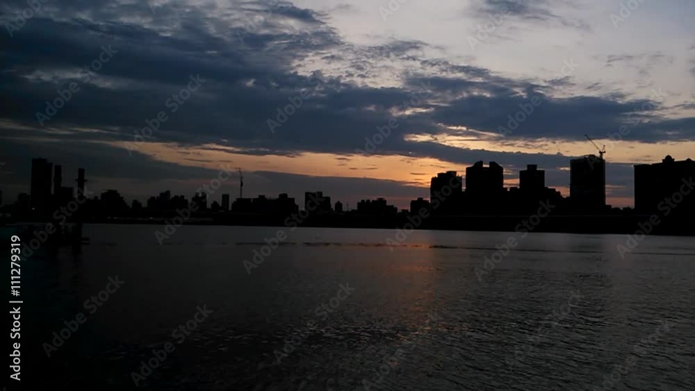 Sunset over Tamsui River in Taipei, Taiwan Sunset over Tamsui River in Taipei, Taiwan