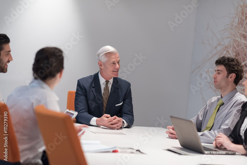 business people group brainstorming on meeting © .shock