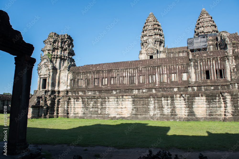 Side View of Angkor Wat