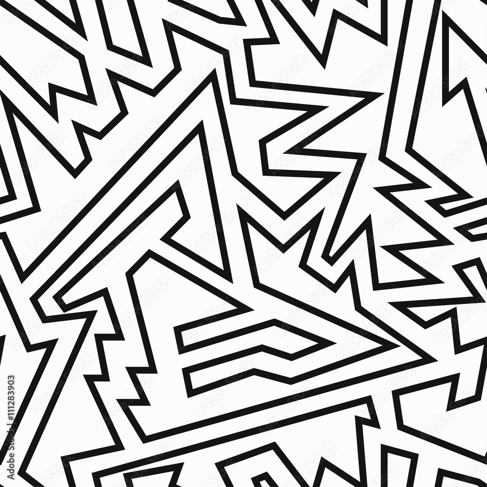 monochrome retro seamless patter monochrome retro seamless patter