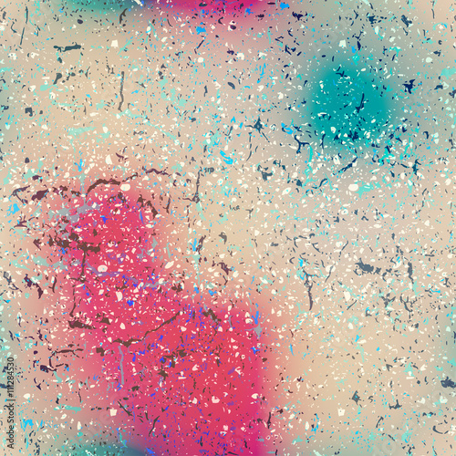 urban seamless pattern with grunge effect