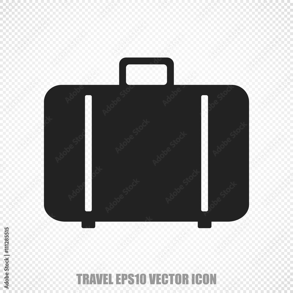 Vacation vector Bag icon. Modern flat design. Vacation vector Bag icon. Modern flat design.